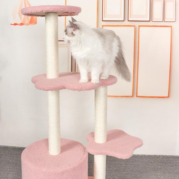 cat climbing frame cat nest integrated multifunctional toy sisal grabbing pole multi-layer platform
cat climbing frame cat nest integrated multifunctional toy sisal grabbing pole multi-layer platform