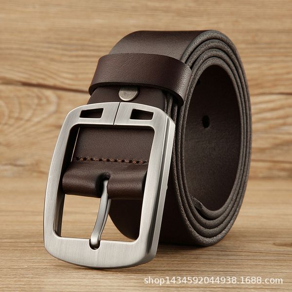 entity mens leather belt first layer solid cowhide sports car buckle vintage belt denim all-matching genuine leather belt, Black;brown
entity mens leather belt first layer solid cowhide sports car buckle vintage belt denim all-matching genuine leather belt, Black;brown