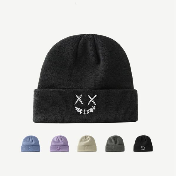 hat children version autumn and funny face knitted wool men's warm personality hip-hop lovers out of the street, Blue;gray
hat children version autumn and funny face knitted wool men's warm personality hip-hop lovers out of the street, Blue;gray