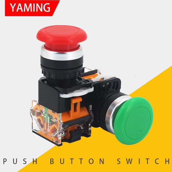 smart home control 2pcs mushroom head push button switch momentary/reset lock/latching la38-11m power supply red green mounting hole size 22
smart home control 2pcs mushroom head push button switch momentary/reset lock/latching la38-11m power supply red green mounting hole size 22