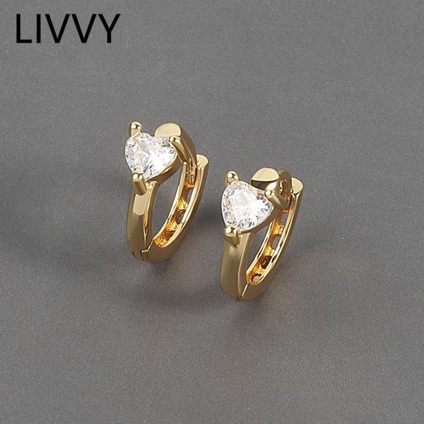 hoop & huggie livvy fashion silver color love heart crystal earrings female trendy temperament light luxury romantic valentine gift, Golden;silver
hoop & huggie livvy fashion silver color love heart crystal earrings female trendy temperament light luxury romantic valentine gift, Golden;silver