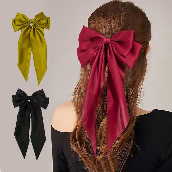 hair accessories 2021 spring satin girls bow band trendy ribbon hairpin temperament ladies headwear
hair accessories 2021 spring satin girls bow band trendy ribbon hairpin temperament ladies headwear