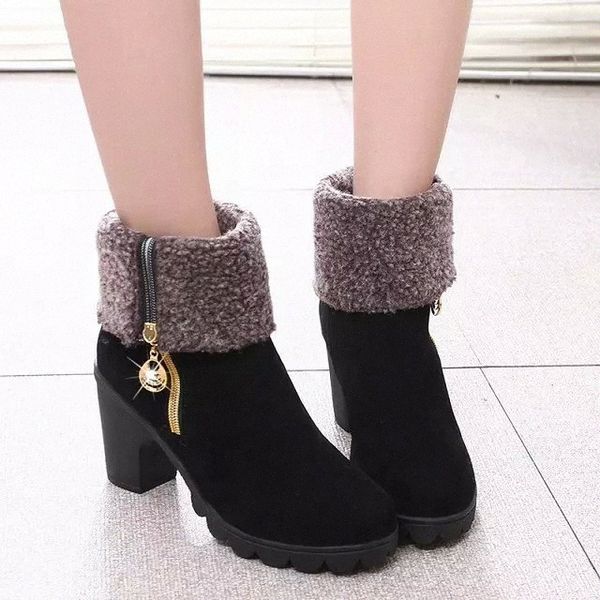 fashion new black autumn winter shoes women high heel boots fashion keep warm womens boots chain woman ankle shoes ladies boots j53c#
fashion new black autumn winter shoes women high heel boots fashion keep warm womens boots chain woman ankle shoes ladies boots j53c#