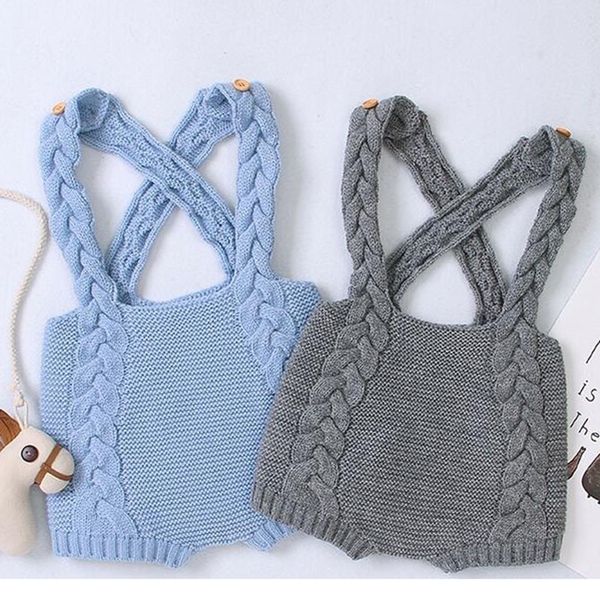 new spring newborn girl toddler knitted jumpsuit sleeveless simmer baby boys lovely bodysuits 210309, Blue
new spring newborn girl toddler knitted jumpsuit sleeveless simmer baby boys lovely bodysuits 210309, Blue