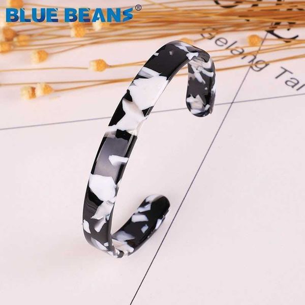 11color fashion acetate bracelets & bangles minimalist design charms bracelet for women t jewelry accessories jewellery q0719, Black
11color fashion acetate bracelets & bangles minimalist design charms bracelet for women t jewelry accessories jewellery q0719, Black