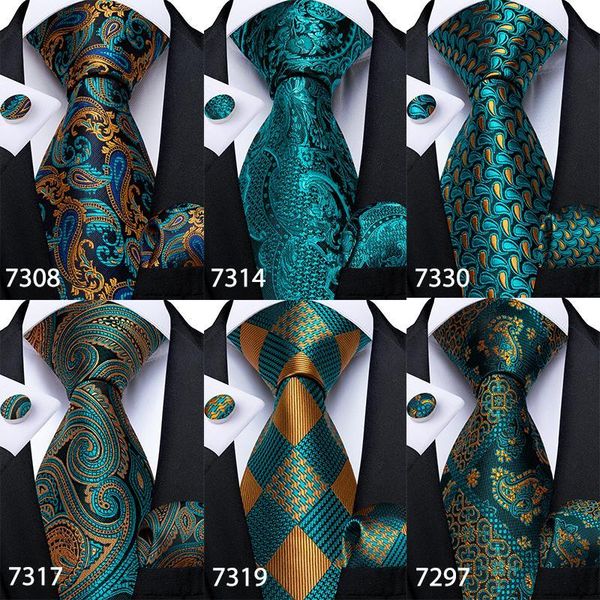 bow ties gift men tie teal green paisley plaid silk wedding for dibangu design hanky cufflink quality set drop, Black;gray
bow ties gift men tie teal green paisley plaid silk wedding for dibangu design hanky cufflink quality set drop, Black;gray