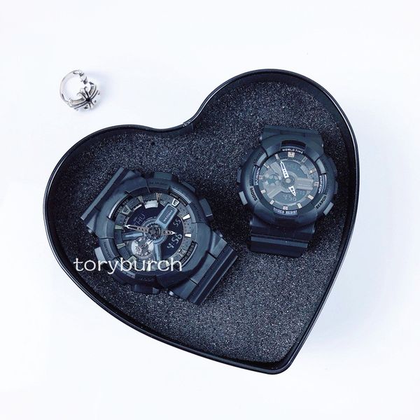 2021 lover couple watch fashion waterproof wristwatch sport dual display gmt digital led reloj hombre army military relogio masculino, Slivery;brown
2021 lover couple watch fashion waterproof wristwatch sport dual display gmt digital led reloj hombre army military relogio masculino, Slivery;brown