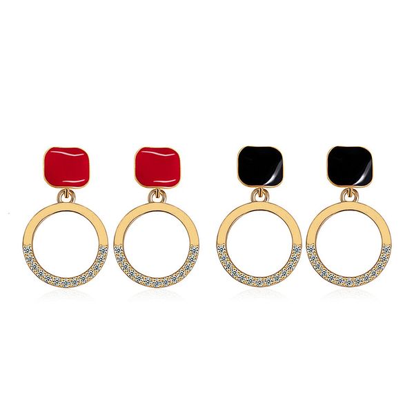 dangle earrings bella jewelry round feminine temperament korean simple personality circle female versatile, Silver
dangle earrings bella jewelry round feminine temperament korean simple personality circle female versatile, Silver