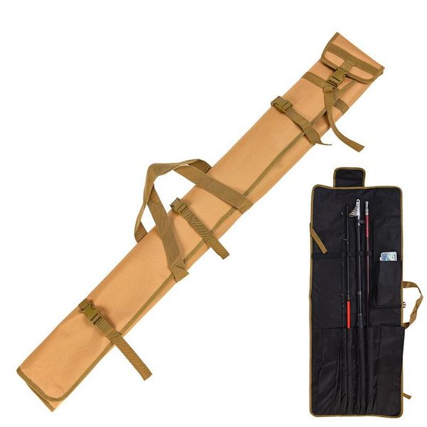 fishing accessories 2021 foldable rod roll up bag pole storage portable shoulder with 13 pockets reel fixture
fishing accessories 2021 foldable rod roll up bag pole storage portable shoulder with 13 pockets reel fixture