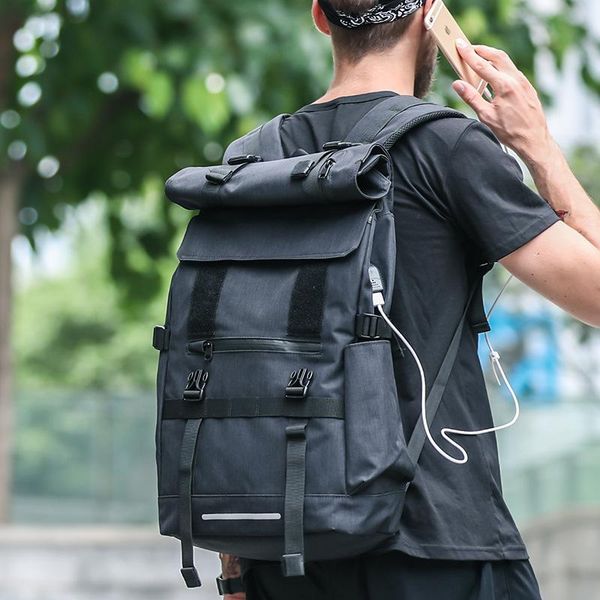 backpack usb charging men large capacity casual outdoor male backpacks black nylon travel laptop
backpack usb charging men large capacity casual outdoor male backpacks black nylon travel laptop