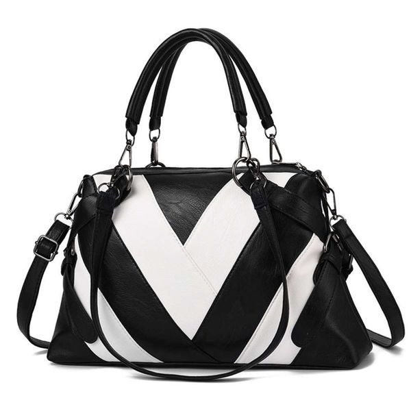 hbp 2021 hand soft leather color contrast large capacity versatile women's single shoulder bag fashion
hbp 2021 hand soft leather color contrast large capacity versatile women's single shoulder bag fashion