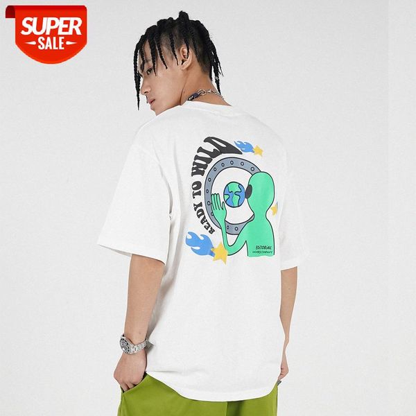 cartoon funny printed short-sleeved t-shirt men's summer half-sleeved ins street flow loose round neck five-point sleeves #8l13, White;black
cartoon funny printed short-sleeved t-shirt men's summer half-sleeved ins street flow loose round neck five-point sleeves #8l13, White;black