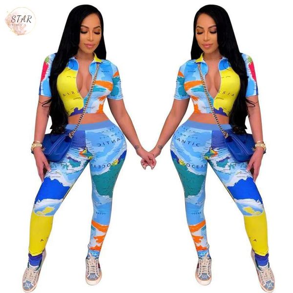 new two piece women 2021 map print short crop trousers legging bodycon stretch jogging matching set wholesale dropshipping 0yki, Gray
new two piece women 2021 map print short crop trousers legging bodycon stretch jogging matching set wholesale dropshipping 0yki, Gray