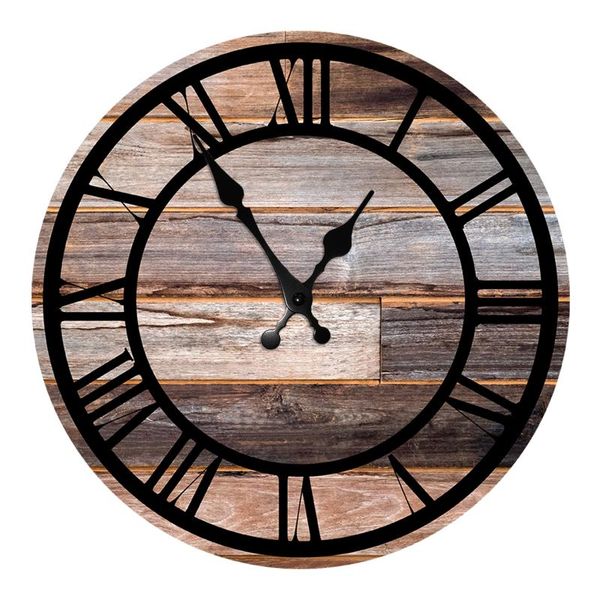 wall clocks clock wood grain style home dcor vintage rustic decoration round classic 12 inch
wall clocks clock wood grain style home dcor vintage rustic decoration round classic 12 inch