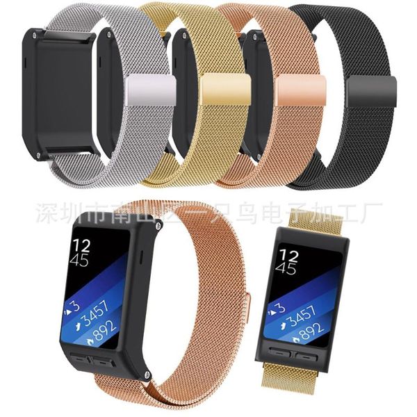 watch bands milanese band suit for garmin vivoactive hr magnetic clasp stainless steel belt watches accessories, Black;brown
watch bands milanese band suit for garmin vivoactive hr magnetic clasp stainless steel belt watches accessories, Black;brown