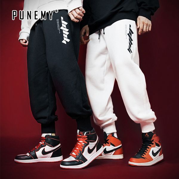 2021 new joggers men hip hop streetwear sweatpants letter print harajuku autumn cotton track cargo pants casual mens trousers mipm, Black 
2021 new joggers men hip hop streetwear sweatpants letter print harajuku autumn cotton track cargo pants casual mens trousers mipm, Black