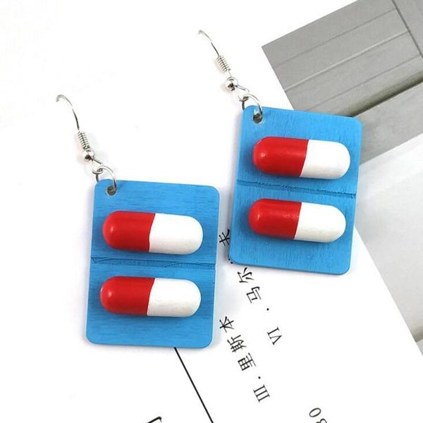 dangle & chandelier wooden drop earrings funny girls lovely pills unique jewelry creative women earring pendant, Silver
dangle & chandelier wooden drop earrings funny girls lovely pills unique jewelry creative women earring pendant, Silver