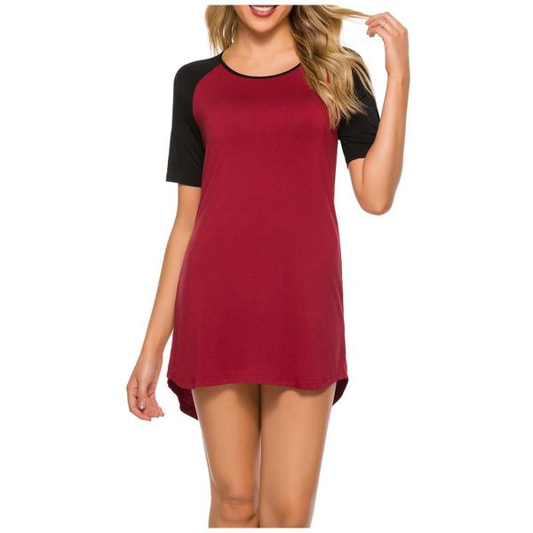 sagace dress women's fashion casual splicing o-neck short sleeve ruffled loose dresses vestido de mujer femme 2021 new, Black;gray
sagace dress women's fashion casual splicing o-neck short sleeve ruffled loose dresses vestido de mujer femme 2021 new, Black;gray