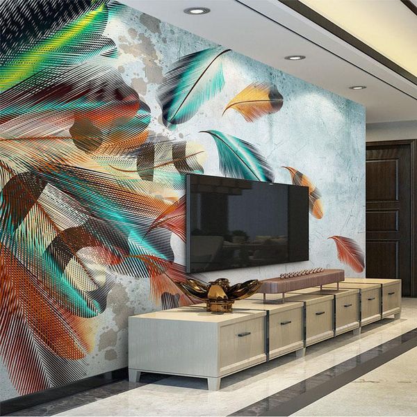 wallpapers drop european style retro colorful feather po wallpaper modern fashion tv sofa bedroom wall decor
wallpapers drop european style retro colorful feather po wallpaper modern fashion tv sofa bedroom wall decor