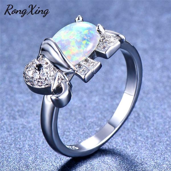 wedding rings rongxing white fire opal elephant for women silver color animal ring rainbow birthstone jewelry gift, Slivery;golden
wedding rings rongxing white fire opal elephant for women silver color animal ring rainbow birthstone jewelry gift, Slivery;golden