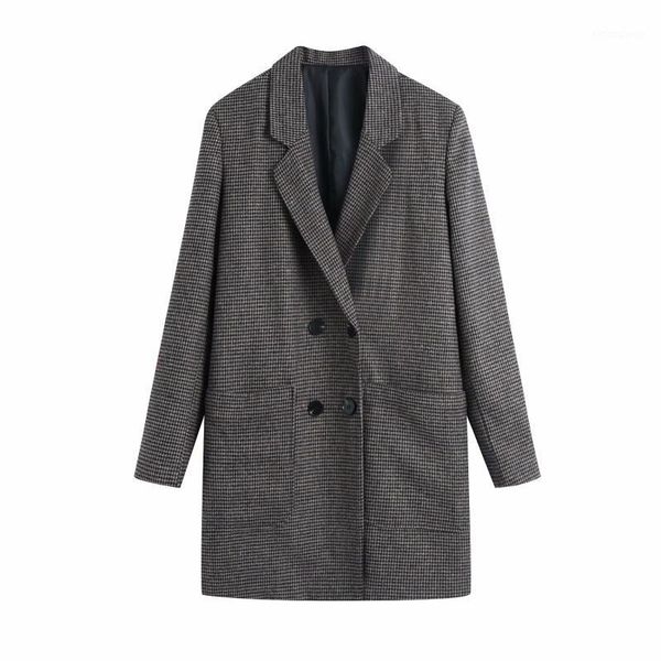 women's jackets nice vintage woman loose basic plaid coats spring autumn ladies warm button outerwear female casual streetwear, Black;brown
women's jackets nice vintage woman loose basic plaid coats spring autumn ladies warm button outerwear female casual streetwear, Black;brown