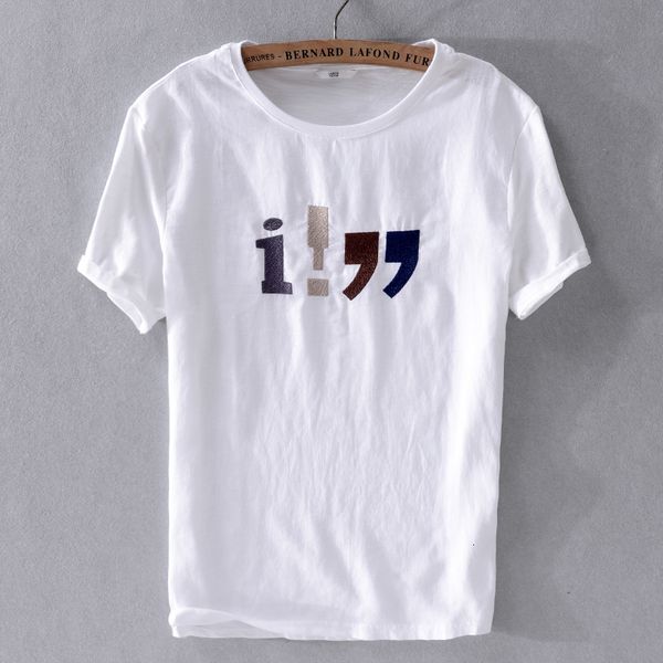 2021 new summer casual linen mens short-sleeved t-shirt embroidery beach cool cotton t shirt men brand fashion male chemise i57k, White;black
2021 new summer casual linen mens short-sleeved t-shirt embroidery beach cool cotton t shirt men brand fashion male chemise i57k, White;black