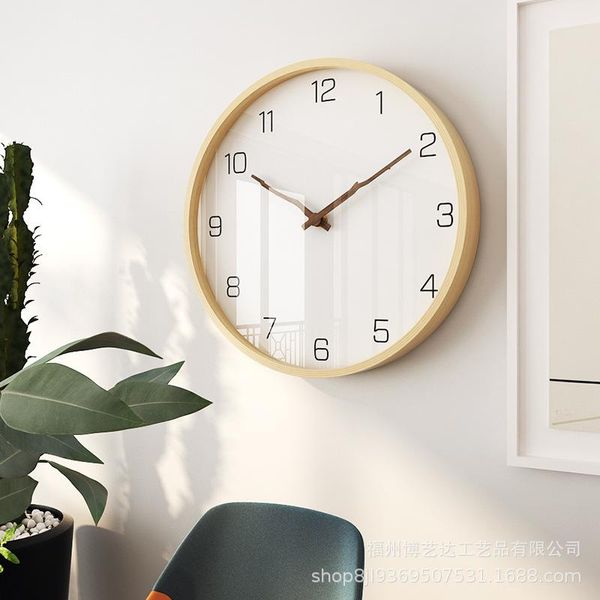 2021 new personalized creative wooden wall clock simple modern fashion living room clock
2021 new personalized creative wooden wall clock simple modern fashion living room clock