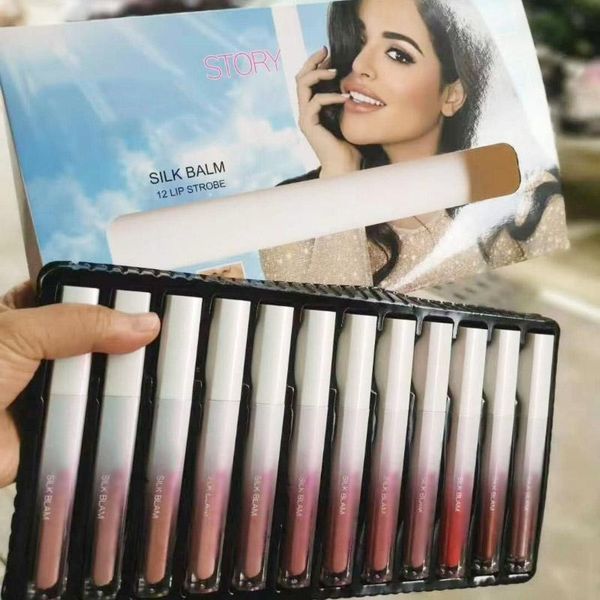 2020 new released brand beauty story nude silk balm 12 lip strobe 12 colors lip balm lip sticks
2020 new released brand beauty story nude silk balm 12 lip strobe 12 colors lip balm lip sticks