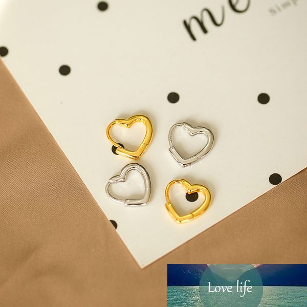 925 sterling silver small sweet hollow heart hoop earrings for women heart-shaped circle piercing earrings party jewelry s-e1312, Golden;silver
925 sterling silver small sweet hollow heart hoop earrings for women heart-shaped circle piercing earrings party jewelry s-e1312, Golden;silver