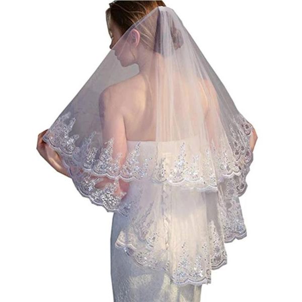 bridal veils spring fashion two layears white ivory veil short tulle wedding accessories 2022, Black
bridal veils spring fashion two layears white ivory veil short tulle wedding accessories 2022, Black
