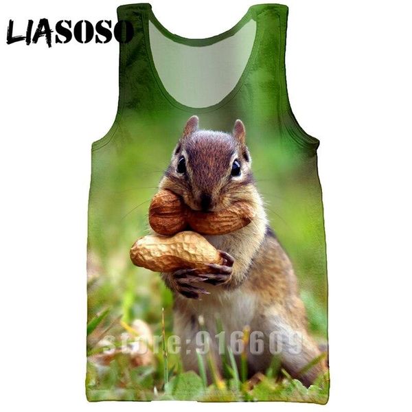 men's t-shirts liasoso 3d print squirrel sleeveless garment men women fashion vest tees anime streetwear clothes aniaml short sleeve, White;black
men's t-shirts liasoso 3d print squirrel sleeveless garment men women fashion vest tees anime streetwear clothes aniaml short sleeve, White;black
