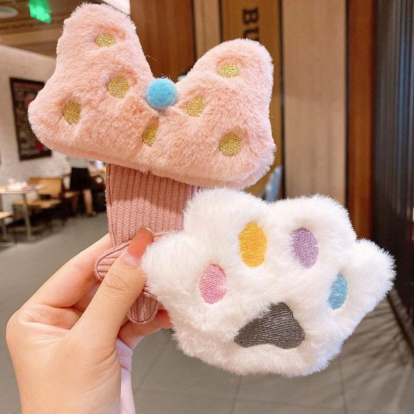 new cute korea winter plush hairpins solid color faux fur big hair clips girls barrettes fashion kids soft hair accessories, Slivery;white
new cute korea winter plush hairpins solid color faux fur big hair clips girls barrettes fashion kids soft hair accessories, Slivery;white
