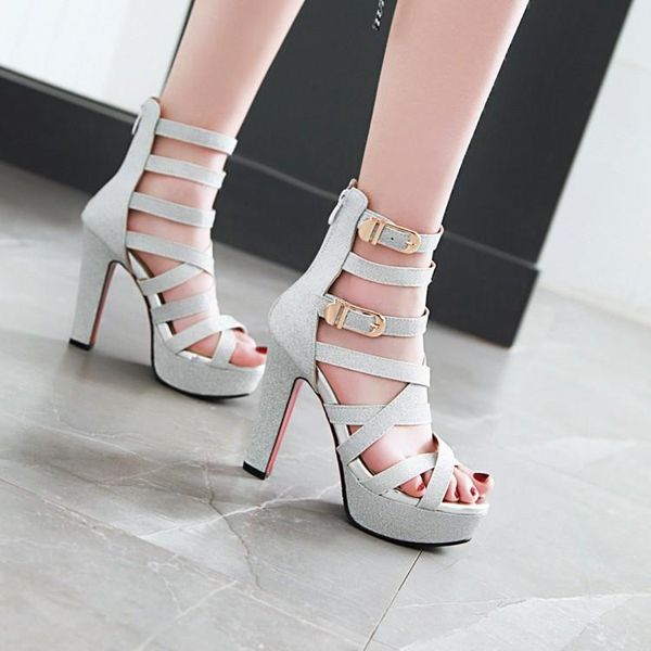 big size 9 11-17 ladies summer platform sandals women shoes woman belt buckle back zip broadband combination, Black
big size 9 11-17 ladies summer platform sandals women shoes woman belt buckle back zip broadband combination, Black