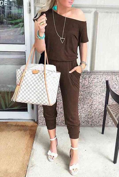 4 colors women ladies clubwear summer pocket short sleeve one shouder army green playsuit bodycon party jumpsuit trousers, Black;white
4 colors women ladies clubwear summer pocket short sleeve one shouder army green playsuit bodycon party jumpsuit trousers, Black;white