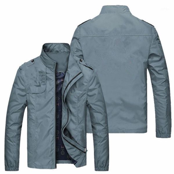 men's jackets spring and autumn solid color bomber jacket leisure motorcycle baseball coat, Black;brown
men's jackets spring and autumn solid color bomber jacket leisure motorcycle baseball coat, Black;brown