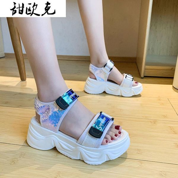 sandals summer fashion thick-soled women sandal 2021 comfortable flat-bottom casual shoes seaside beach outdoor, Black
sandals summer fashion thick-soled women sandal 2021 comfortable flat-bottom casual shoes seaside beach outdoor, Black
