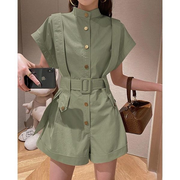 women's shorts women 2021 springsummer cargo overalls short pants ropa mujer, White;black
women's shorts women 2021 springsummer cargo overalls short pants ropa mujer, White;black