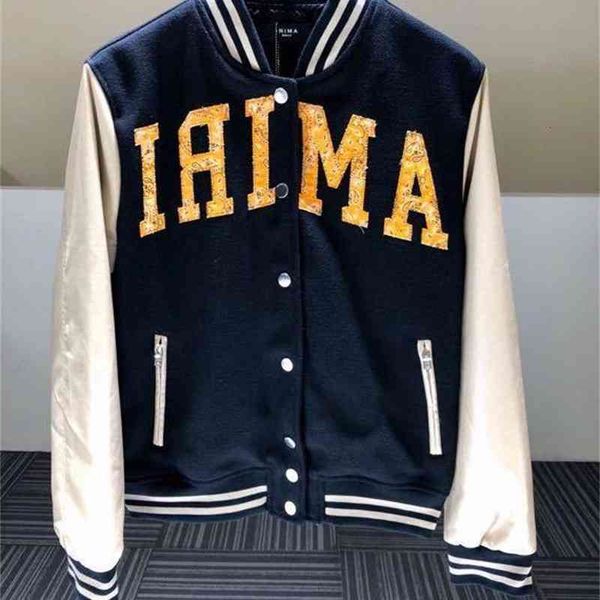 2021am style wool tweed laser printed embroidered letter collage jacket baseball jacket high street slp, Black;brown
2021am style wool tweed laser printed embroidered letter collage jacket baseball jacket high street slp, Black;brown