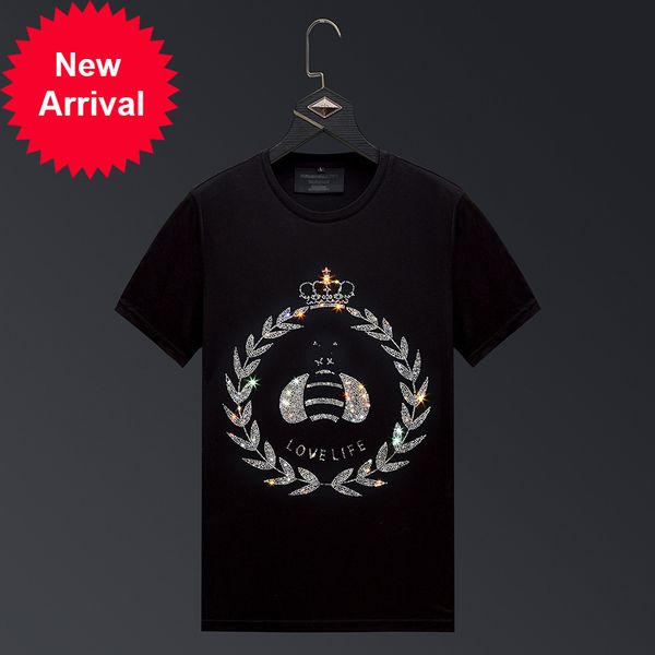 More Size 2021 Bee-piercing Male Shirts Fashion Top Mans Clothes Streetwear Short Thin Neck T-homme 90pp, White;black
More Size 2021 Bee-piercing Male Shirts Fashion Top Mans Clothes Streetwear Short Thin Neck T-homme 90pp, White;black