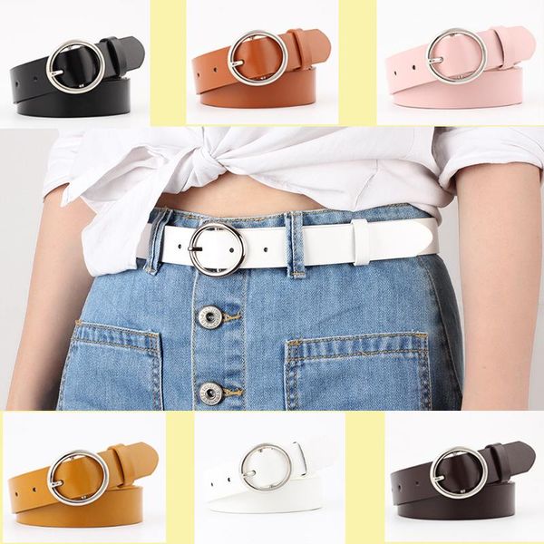 women belt oval buckle decoration pu leather material 6 colors optional leisure width 2.8cm length 100cm, Black;brown
women belt oval buckle decoration pu leather material 6 colors optional leisure width 2.8cm length 100cm, Black;brown