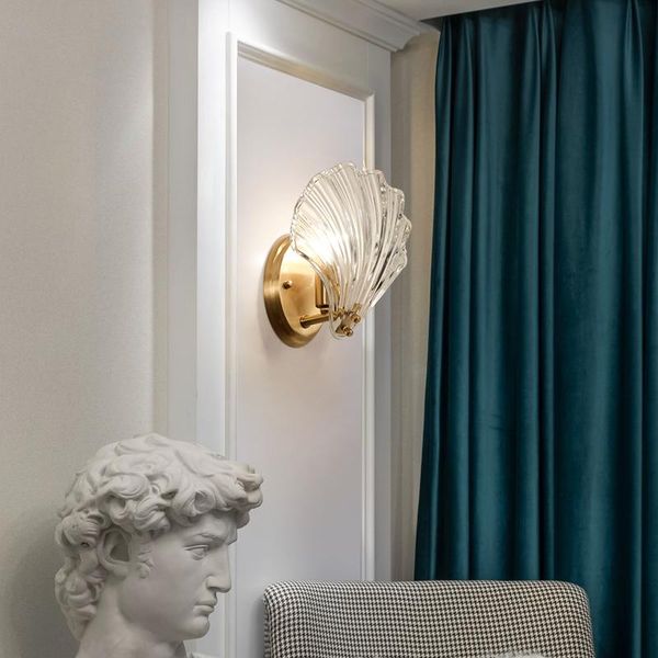 modern led wall lamps for bedroom living room bedside bathroom decoration sconce shell glass lampshade light fixtures
modern led wall lamps for bedroom living room bedside bathroom decoration sconce shell glass lampshade light fixtures
