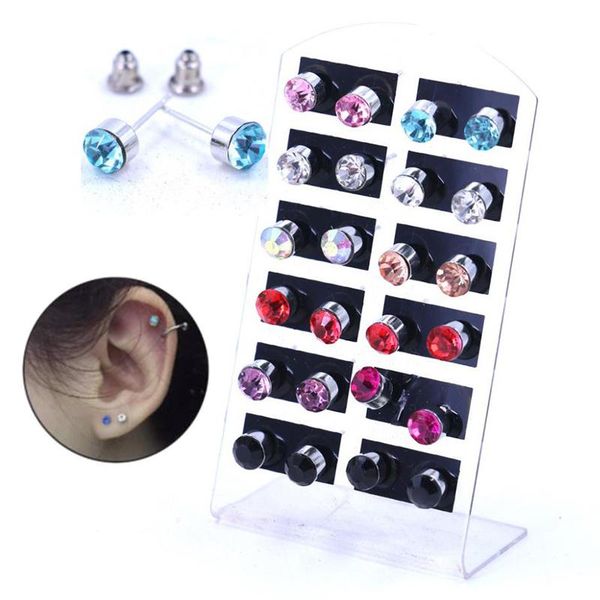 stud 12 pairs 4/5/6mm zircon crystal earrings set for women multicolor shiny charms ear party jewelry, Golden;silver
stud 12 pairs 4/5/6mm zircon crystal earrings set for women multicolor shiny charms ear party jewelry, Golden;silver