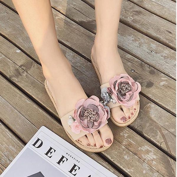 slippers cosmagic 2021 summer women flower slipper fashion beach outside pearl slide shoe, Black
slippers cosmagic 2021 summer women flower slipper fashion beach outside pearl slide shoe, Black