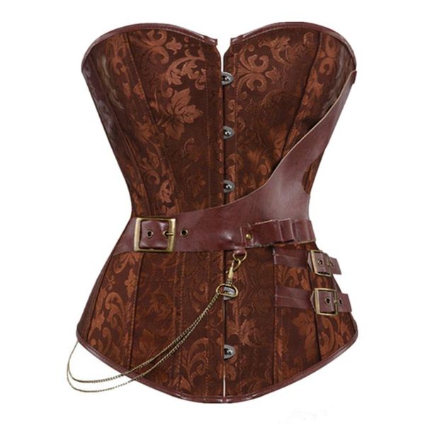 bustiers & corsets steampunk corset faux leather waist control and overbust gothic punk burlesque corselet plus size, Black;white
bustiers & corsets steampunk corset faux leather waist control and overbust gothic punk burlesque corselet plus size, Black;white