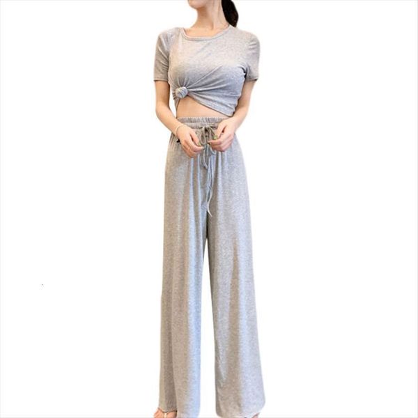 2 pcs sets womenpant wide leg slim t shirt suits high waist trousers casual suit two piece womens set, White
2 pcs sets womenpant wide leg slim t shirt suits high waist trousers casual suit two piece womens set, White