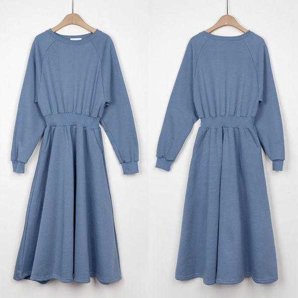 elegant fashion women hoodies dress full sleeve female casual o-neck dress autumn winter velvet mid loose vestidos ds200, Black;gray
elegant fashion women hoodies dress full sleeve female casual o-neck dress autumn winter velvet mid loose vestidos ds200, Black;gray