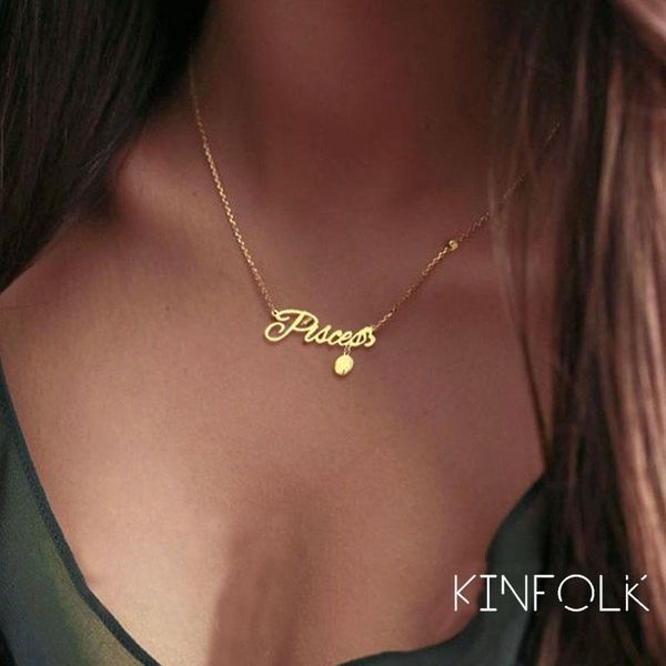 kinfolk 12 zodiac letters pendant necklace old english scorpio aries taurus gemini cancer leo choker horoscope signs necklace, Silver
kinfolk 12 zodiac letters pendant necklace old english scorpio aries taurus gemini cancer leo choker horoscope signs necklace, Silver