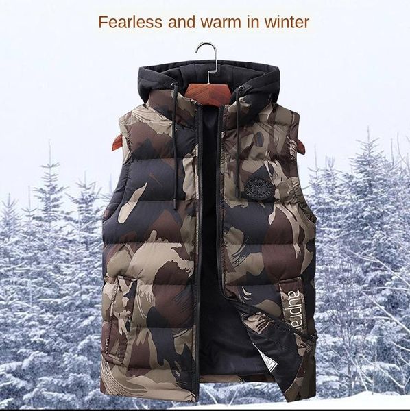 men's vests autumn and winter plus velvet thickening korean version of the trend wild warm vest waistcoat down padded jacket, Black;white
men's vests autumn and winter plus velvet thickening korean version of the trend wild warm vest waistcoat down padded jacket, Black;white