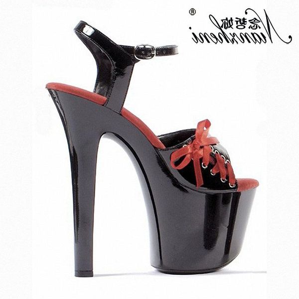 dress shoes 2021 summer sandals ribbon women's thick heel round head super high 17cm large buckle, Black
dress shoes 2021 summer sandals ribbon women's thick heel round head super high 17cm large buckle, Black