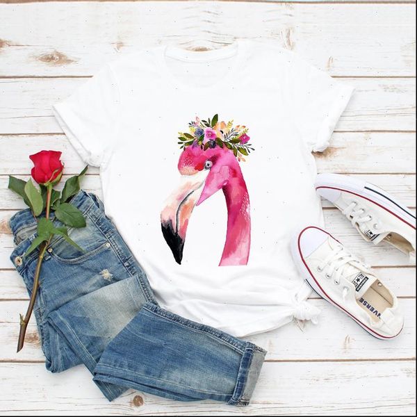 women print clothes flamingo flower cartoon fashion lady summer t graphic shirt t shirts female ladies womens tee t shirt, White
women print clothes flamingo flower cartoon fashion lady summer t graphic shirt t shirts female ladies womens tee t shirt, White